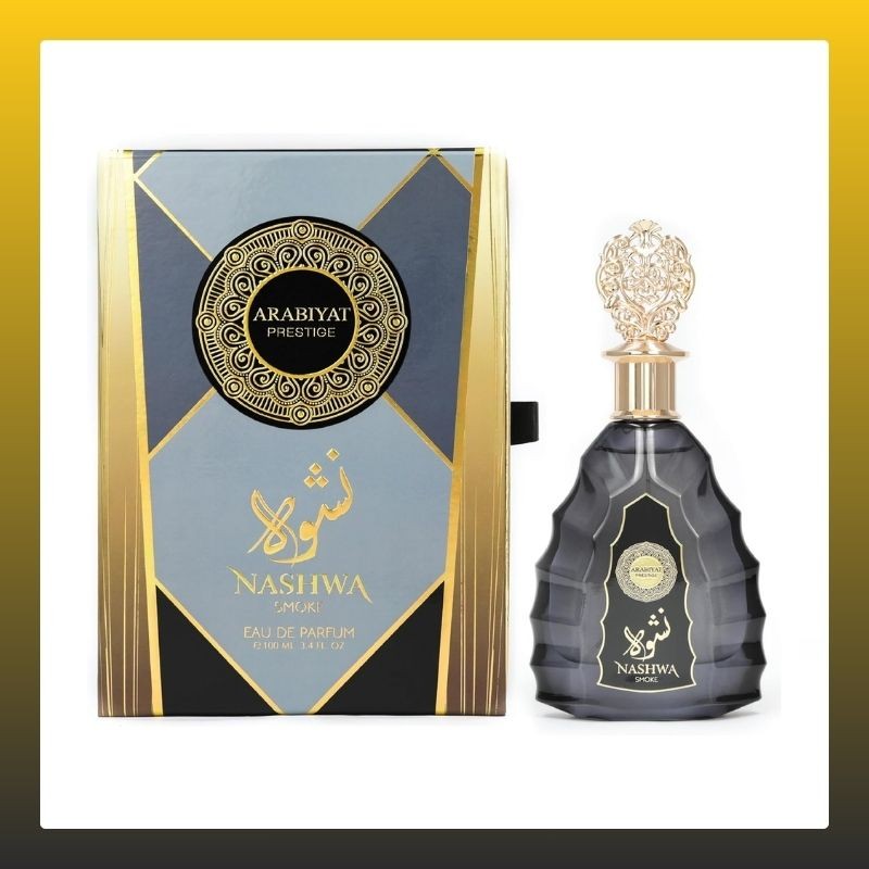 Arabiyat Prestige Nashwa Smoke For Women and Men (Unisex) Eau de Parfum, 100 ml Made in UAE