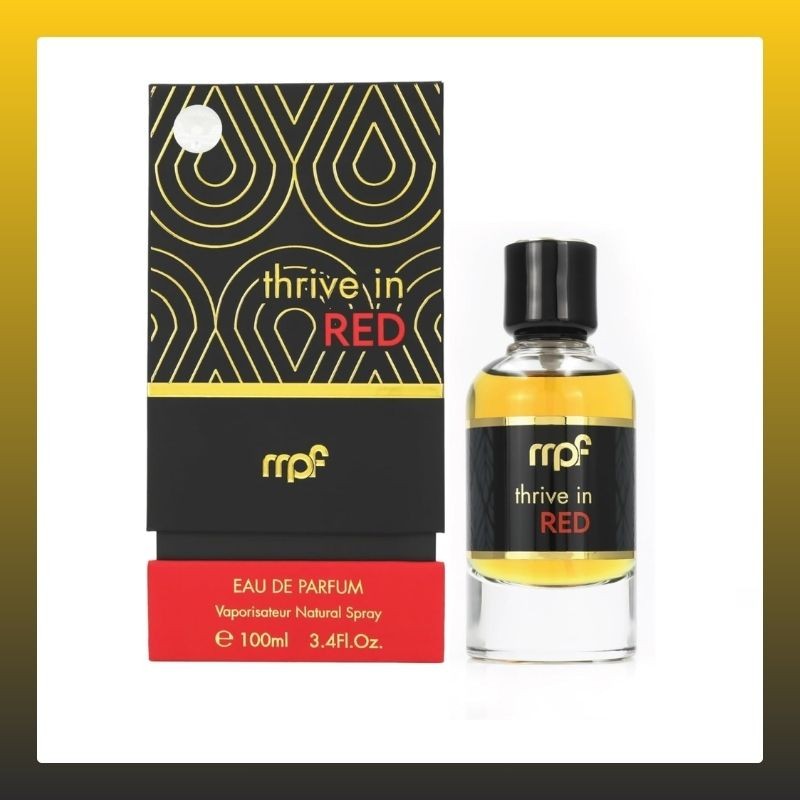 MPF My Perfumes Thrive in Red EDP Eau de Parfum For Women and Men (Unisex), 100ml Made in UAE