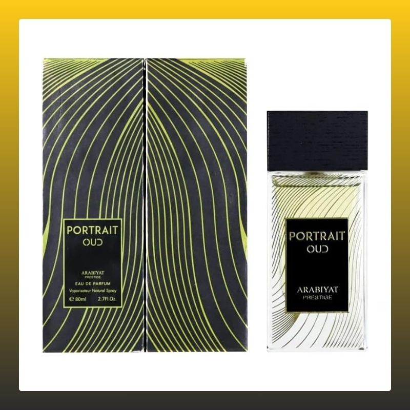 Arabiyat Prestige Portrait For Women and Men (Unisex) Oud Eau de Parfum, 80ml Made in UAE