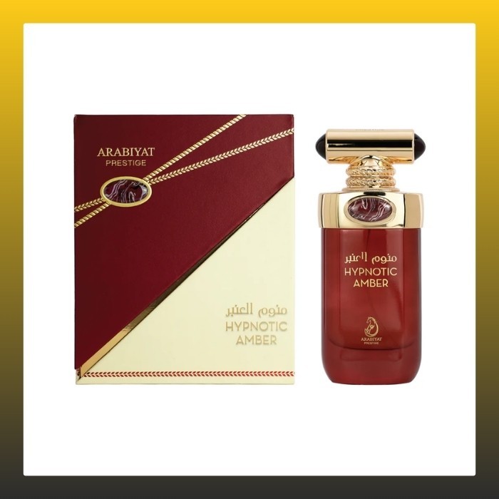Arabiyat Prestige Hypnotic Amber For Women and Men (Unisex) Eau de Parfum, 100 ml Made in UAE