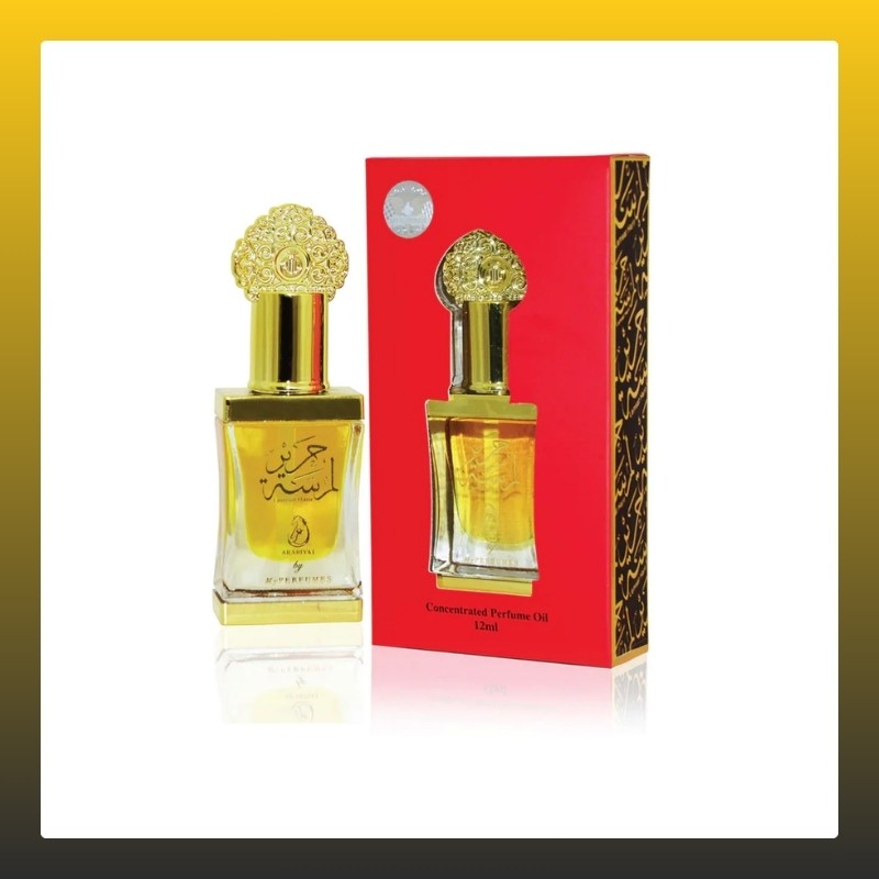 Arabiyat Lamsat Harir Concentrated Perfume Oil For Women and Men (Unisex), 12ml Made in UAE