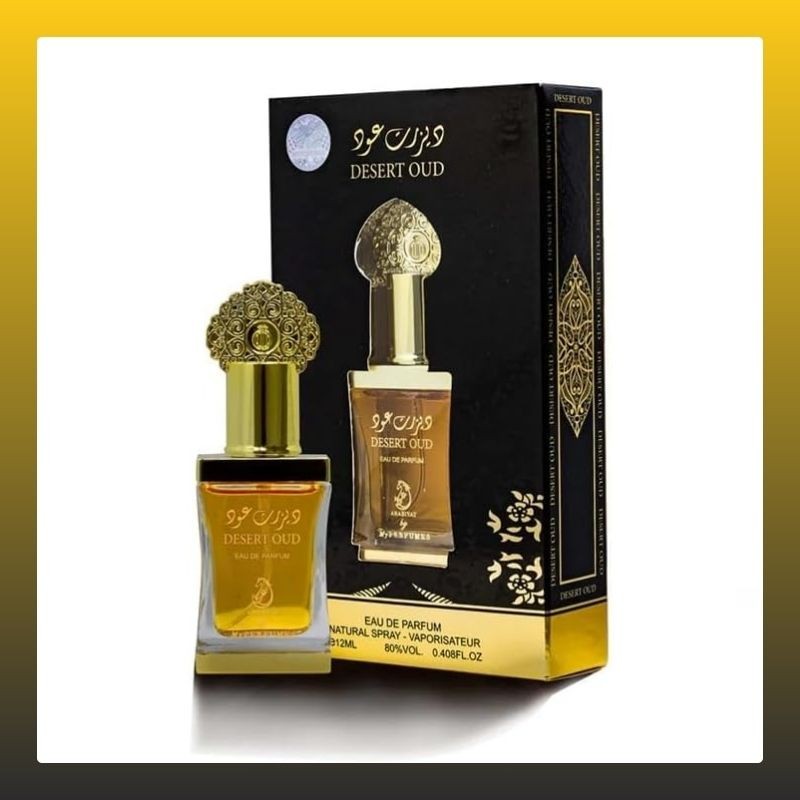 Arabiyat Desert Oud For Women and Men (Unisex) Eau de Parfum, 12ml Made in UAE