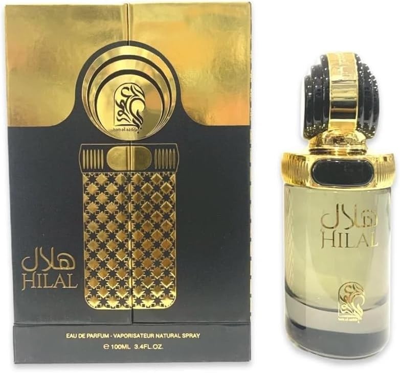 My Perfumes MPF Bab Al Atoor Oud Hilal Black For Men Eau de Parfum, 100ml Made in UAE
