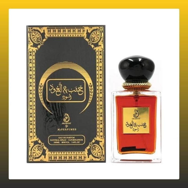 Arabiyat Khashab & Oud Aswad For Women and Men (Unisex) Eau de Parfum, 100 ml Made in UAE