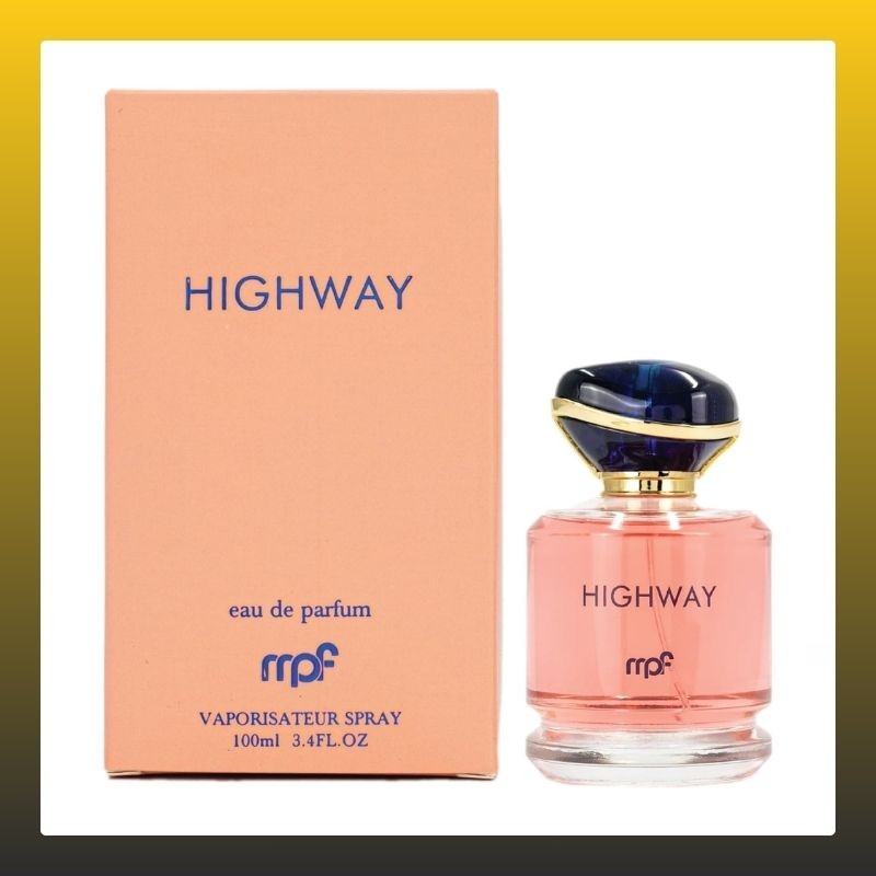 MPF My Perfumes Highway EDP Eau de Parfum Spray For Women and Men (Unisex), 100ml Made in UAE